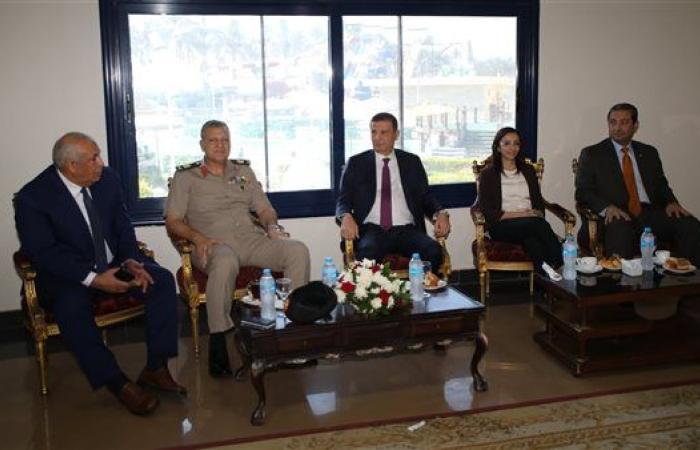 وزير الزراعة يلتقي محافظي البحيرة ودمياط والوادي الجديد
