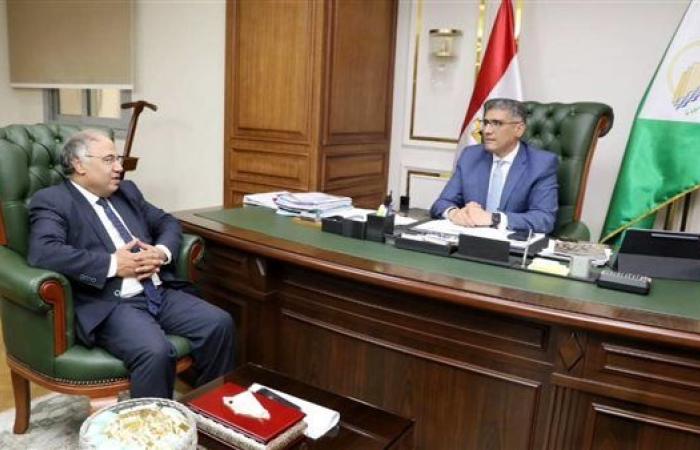 محافظ الجيزة يستقبل مدير مديرية التضامن الجديد لبحث خطط العمل والرؤى المستقبلية