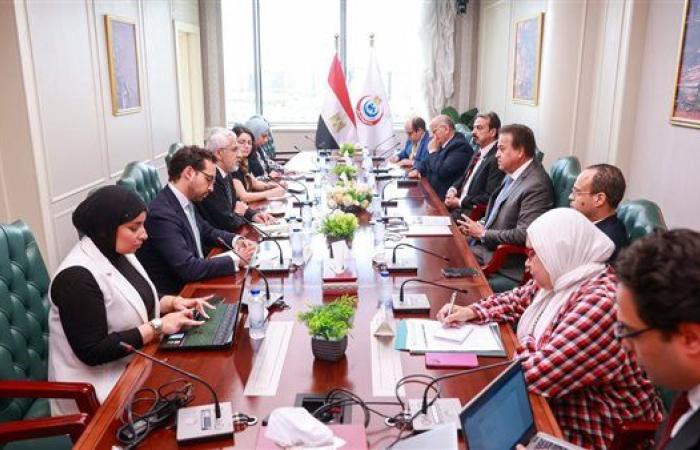 وزير الصحة يستقبل مستشار الرئيس الكولومبي لتعزيز تقديم المساعدات الطبية لسكان غزة