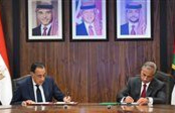 مصر والأردن توقعان 10 وثائق لتعزيز التعاون المشترك