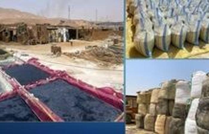 ضبط 342 طن أسمدة مغشوشة وغير صالحة للإستخدام في الجيزه
