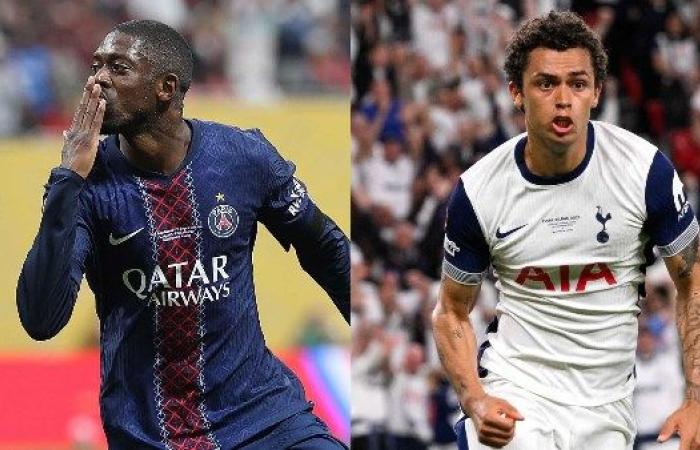 موعد مباراة باريس سان جيرمان أمام توتنهام في نهائي السوبر الأوروبي والقنوات الناقلة والتشكيل المتوقع