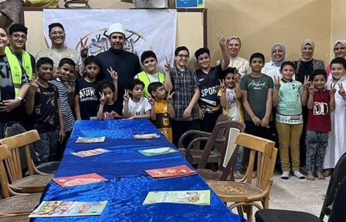 بشبابها يواصل تنفيذ مبادرة "مساجدنا حياة" بمسجد النصر بالدقهلية