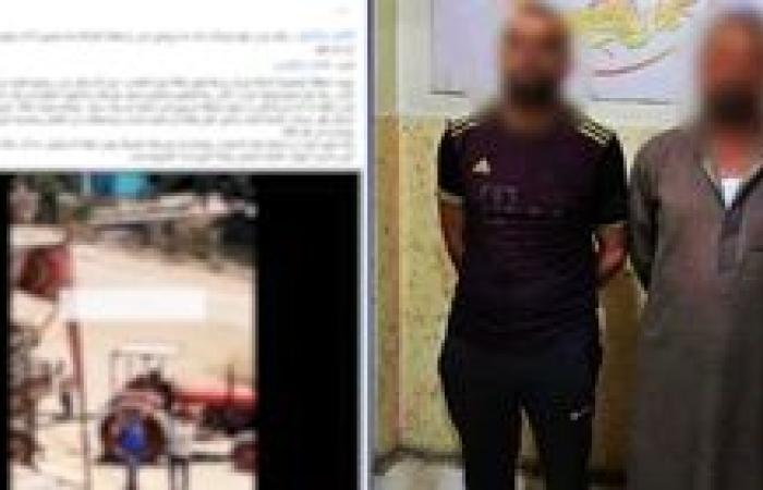 سقوط المتهمين بالتعدى علي فتاه لفظيا لتصويره أثناء وضع رمال أمام منزلها بالشرقية