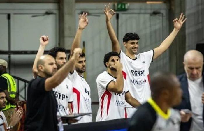 منتخب مصر يهزم السنغال ويتصدر المجموعة الرابعة ببطولة الأفروباسكت