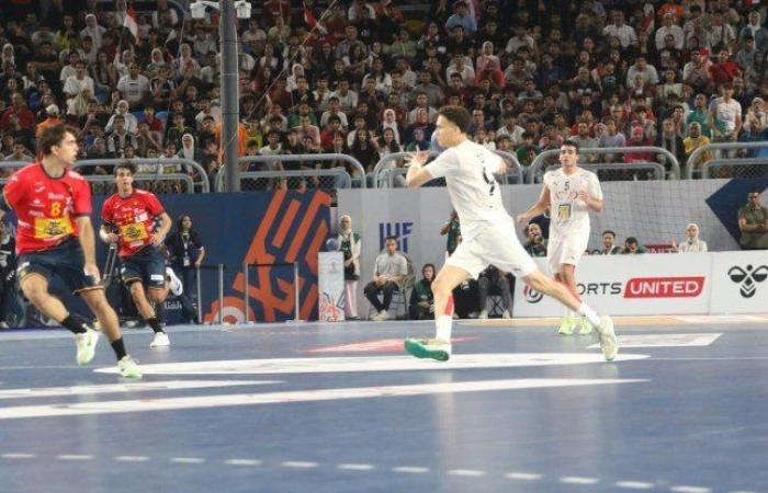 منتخب مصر للناشئين يخسر أمام نظيره الإسباني في ربع نهائي بطولة العالم لليد