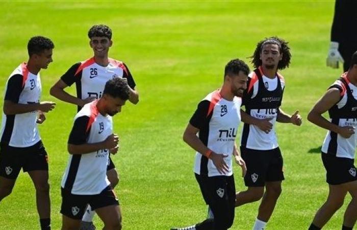 العمل مستمر.. الزمالك يواصل تدريباته استعدادا للقاء المقاولون العرب في دوري نايل