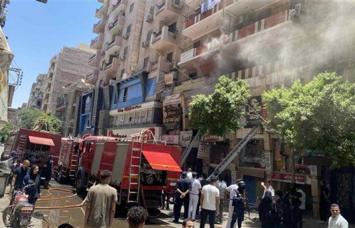 انتقامًا من زوجة أبيه.. طالب يحاول إحراق محل كوافير بالهرم