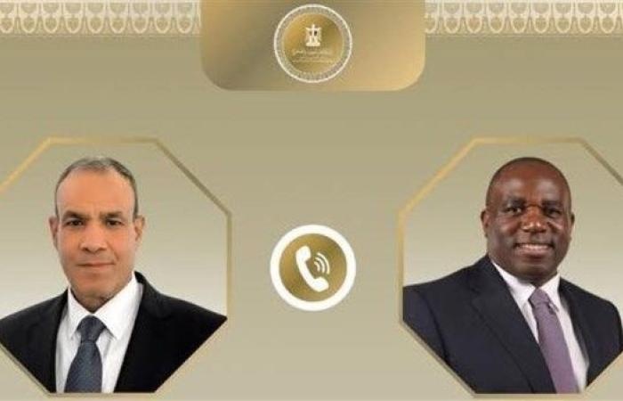 وزير الخارجية ونظيره البريطانى يناقشان جهود وقف الحرب فى غزة