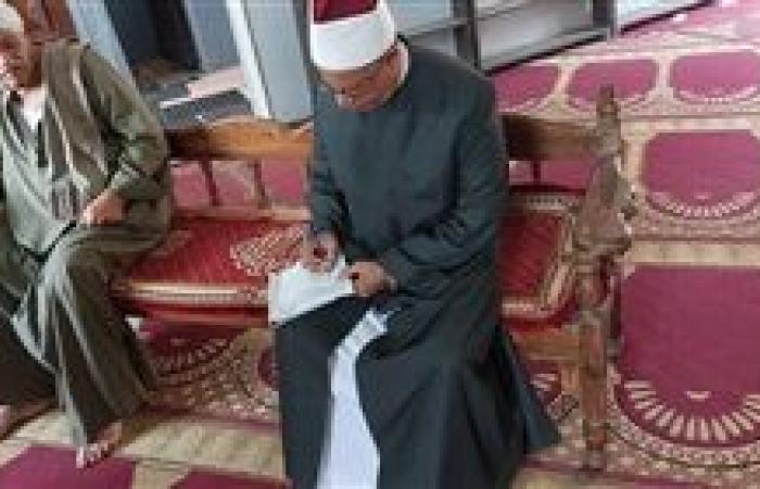 أجرى وكيل أوقاف سوهاج جولة تفتيشية مفاجئة على مساجد إدارة أوقاف بندر سوهاج