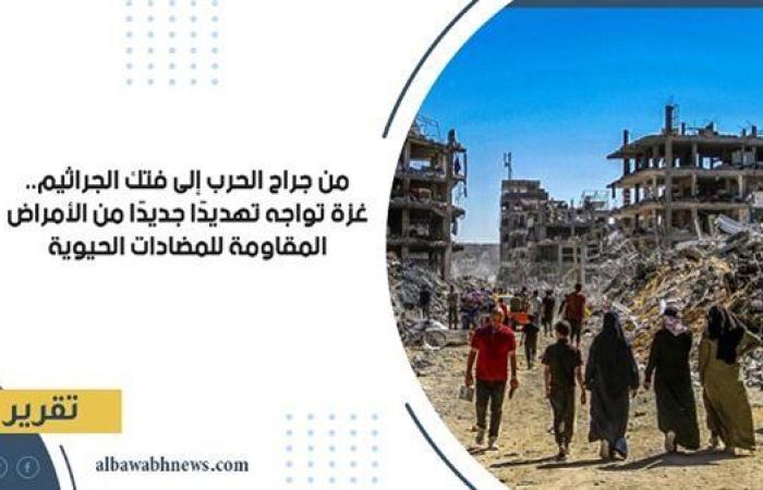 من جراح الحرب إلى فتك الجراثيم.. غزة تواجه تهديدًا جديدًا من الأمراض المقاومة للمضادات الحيوية