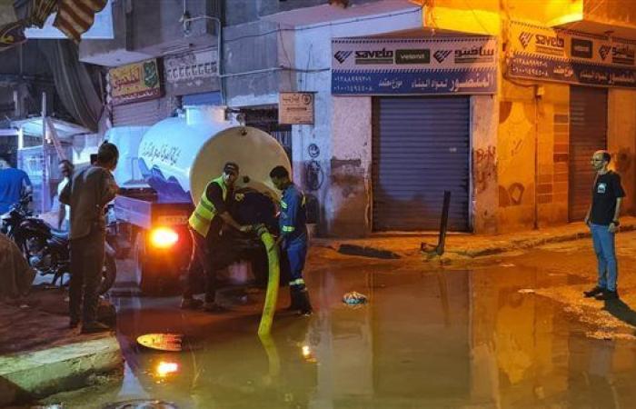 مصرع عامل وإصابة اثنين داخل غرفة صرف صحي بالمنيا