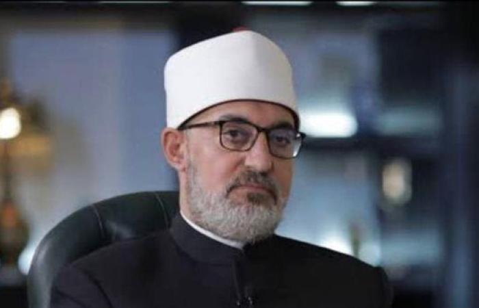 مفتي الجمهورية يستنكر التصريحات المتهورة حول أكذوبة "إسرائيل الكبرى"