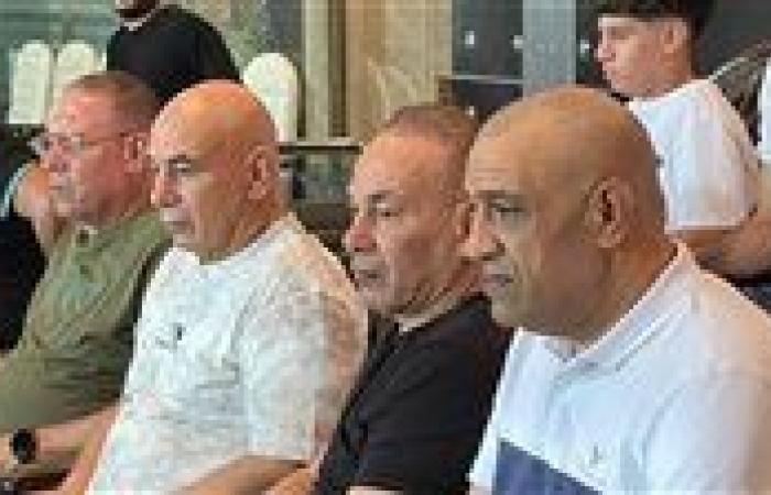 الجهاز الفني لمنتخب مصر يراقب مباراة الزمالك والمقاولون العرب في الدوري