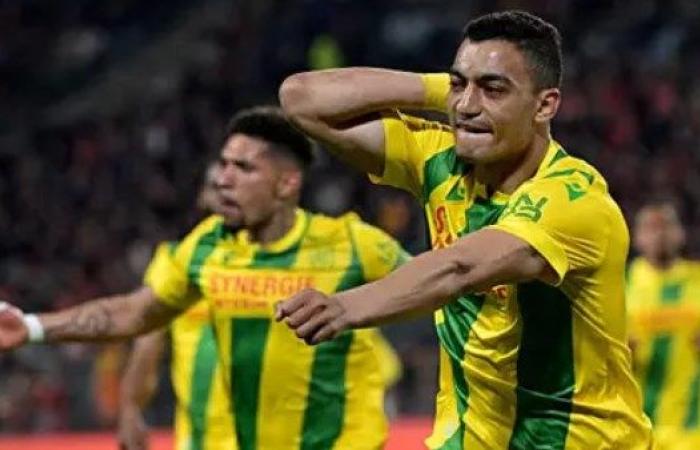 مصطفى محمد يقود تشكيل نانت أمام باريس سان جيرمان في الدوري الفرنسي