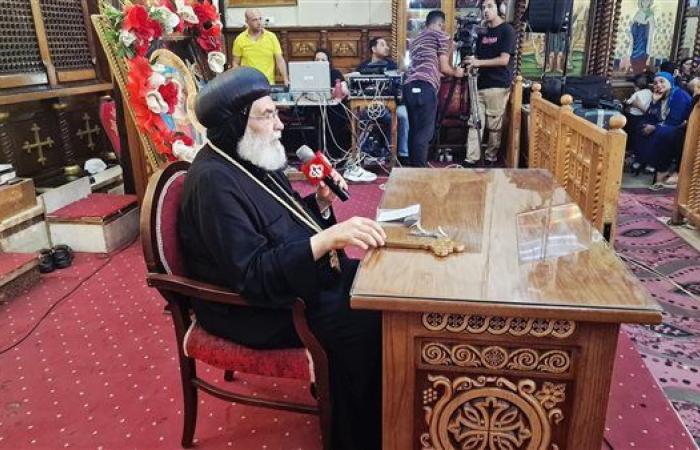 حضور جماهيري بكنيسة العذراء مريم بالمنوفية احتفالا باليوم العاشر للنهضة