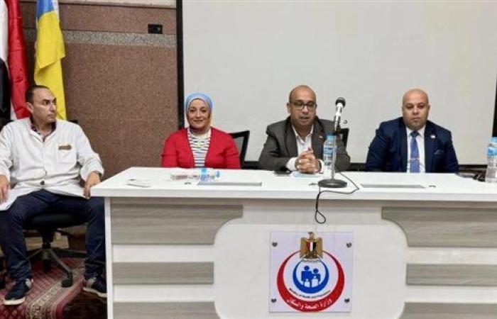 وكيل وزارة الصحة بالاسكندرية يطالب بتطوير المستشفيات والخدمات الطبية للمرضى