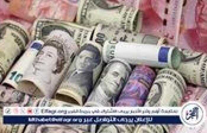 أسعار العملات الأجنبية والعربية أمام الجنيه المصري اليوم الإثنين 18 أغسطس 2025