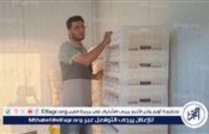 ضبط كمية كبيرة من جبنة الموزاريلا مجهولة المصدر في حملة رقابية ببني سويف