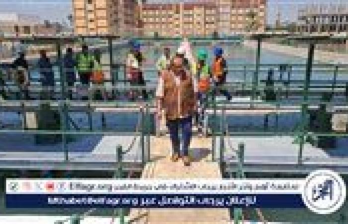 "رئيس مياه سوهاج" يتفقد محطات مياه الشرب والصرف الصحى بمركز المنشاة