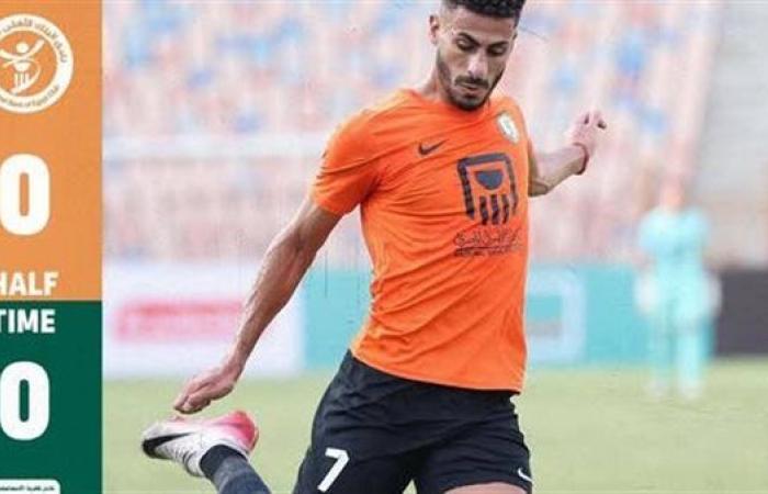 التعادل السلبي يحسم الشوط الأول بين البنك الأهلي وكهرباء الإسماعيلية