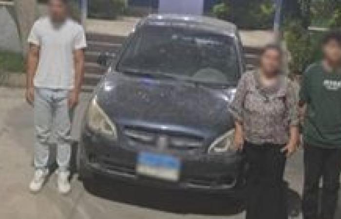 كشف ملابسات فيديو اصطدام قائد سيارة  بشخصين يستقلان دراجة نارية في بنى سويف