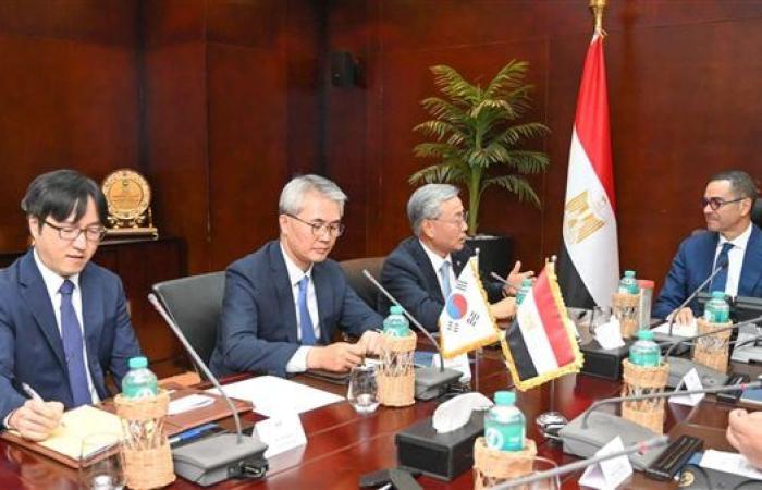 وزير الاستثمار يبحث مع سفير كوريا الجنوبية زيادة الاستثمارات الكورية في مصر