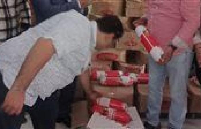 ضبط 9 أطنان لانشون مجهول المصدر وغير صالح للاستهلاك الآدمي بالجيزة