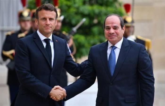 السيسي يؤكد لماكرون موقف مصر الثابت والرافض لأي محاولات لتهجير الفلسطينيين