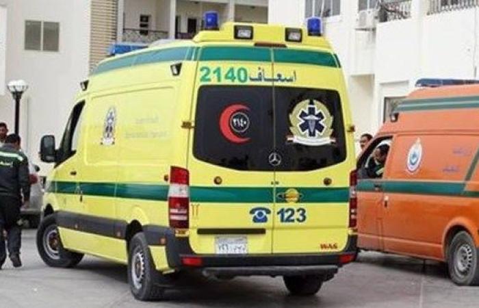 إصابة 8 أشخاص في انقلاب ميكروباص بطريق أسيوط الصحراوي بالفيوم