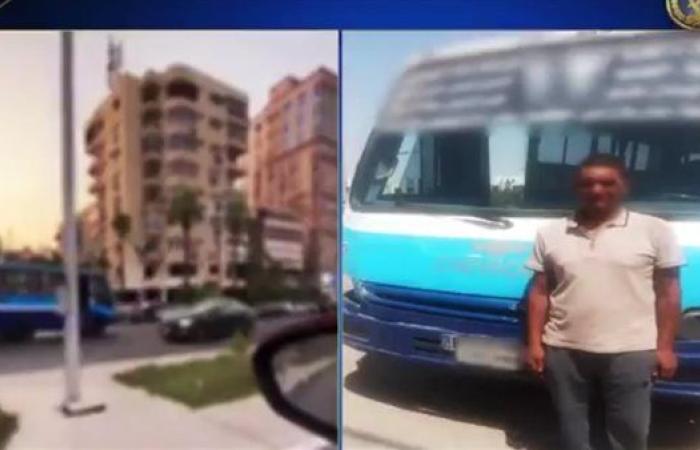 الداخلية تضبط سائق أتوبيس نقل جماعي سار عكس الاتجاه بمصر الجديدة
