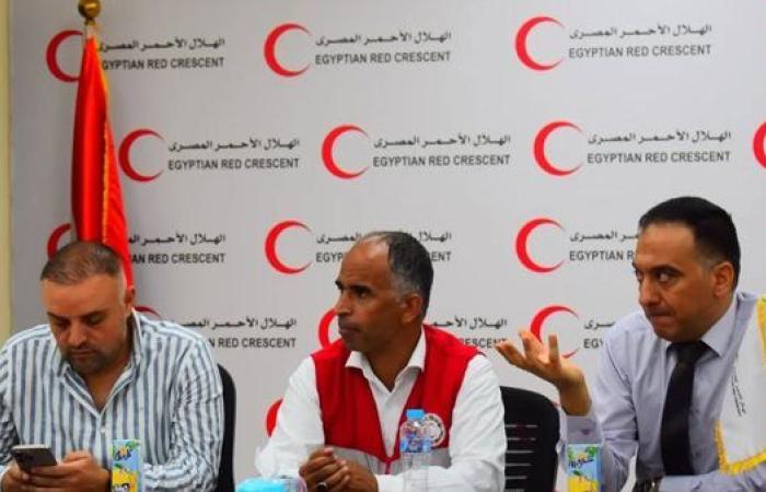 رئيس الهلال الاحمر بشمال سيناء: أدخلنا دفعة مساعدات كبيرة لغزة اليوم