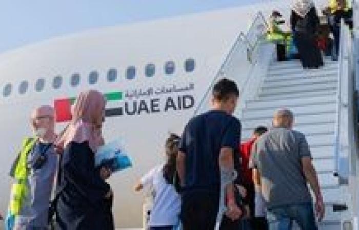 الإمارات تُنفذ إخلاءً طبياً عاجلاً لـ155 من المصابين والمرضى من غزة