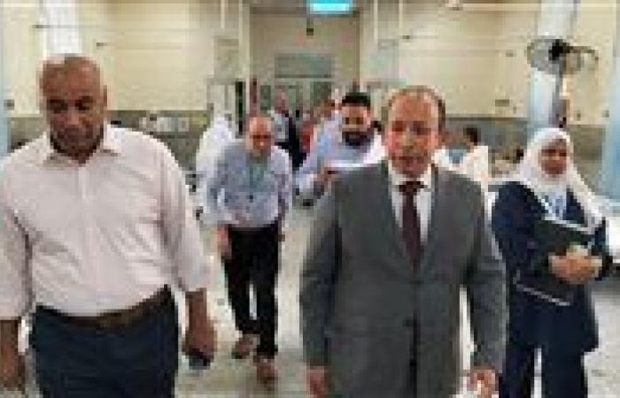 عميد طب قصر العيني يتفقد المستشفيات ويتابع سير العمل في العمليات