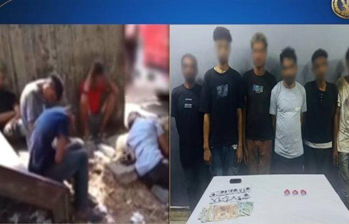 كشف ملابسات تداول مقطع فيديو حول وجود متعاطين للمخدرات بسوق العبور
