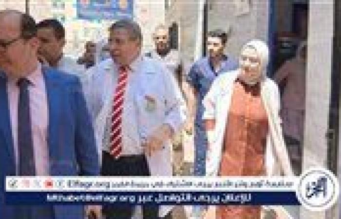 في زيارة مفاجئة لـ" حميات المنصورة"..وكيل صحة الدقهلية يتابع سير العمل على أرض الواقع