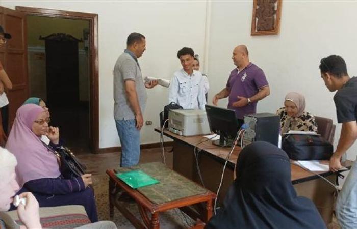 جامعة بني سويف تستقبل الطلاب ذوي الإعاقة ضمن التقديم الاستثنائي للعام الجديد