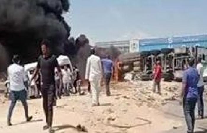 مصرع شخص وإصابة 20 في حادث تصادم على طريق مطروح الإسكندرية