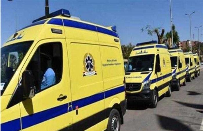 الصحة: الدفع ب10 سيارات إسعاف مجهزة إلى موقع حادث تصادم طريق «الإسكندرية - مطروح»