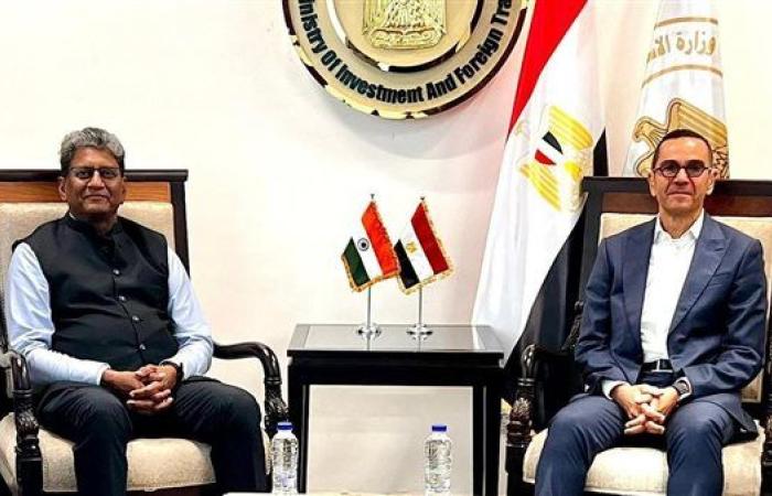 مصر والهند تبحثان آفاق التعاون الاقتصادي وفتح قنوات جديدة أمام رجال الأعمال