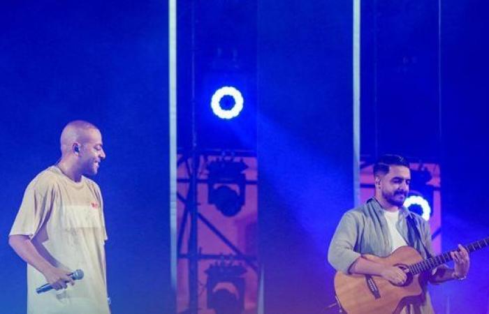 بالصور.. تامر عاشور وبهاء سلطان يشعلان مهرجان صيف بنغازي بحضور جماهيري كامل