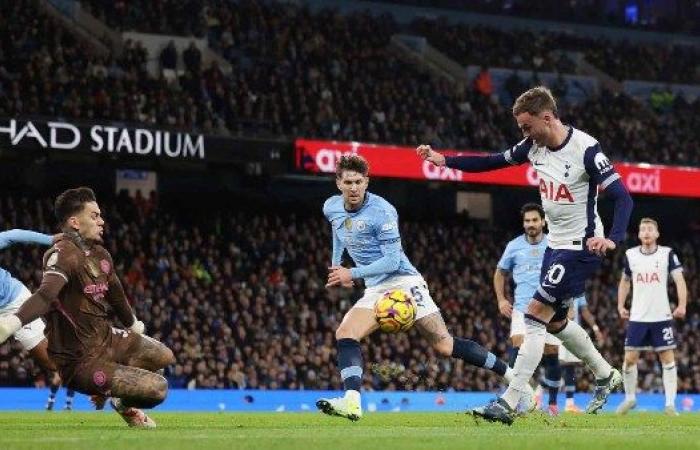 موعد مباراة مانشستر سيتي أمام توتنهام في الدوري الإنجليزي الممتاز والقناة الناقلة والتشكيل المتوقع