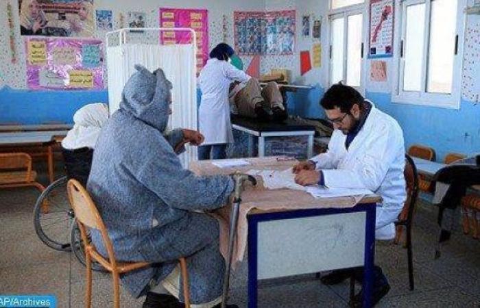 600 مستفيد من خدمات حملة طبية متعددة التخصصات بتزنيت