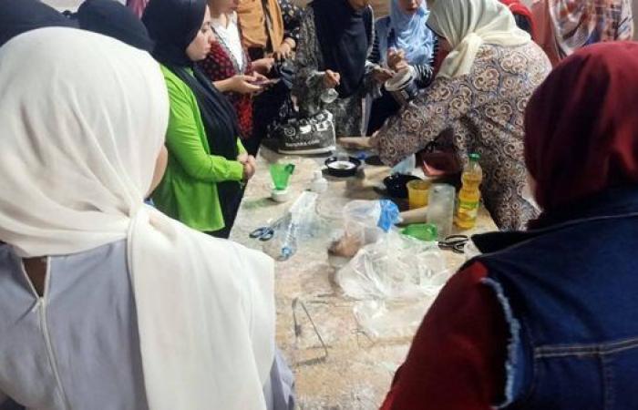 فعاليات توعوية للثقافة بالخارجة حول التغيرات المناخية وتأثيرها على البيئة والاقتصاد| صور