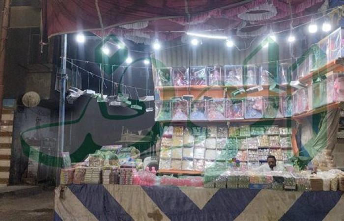 أسوان تستقبل المولد النبوي بحلوى بأسعار تناسب الجميع