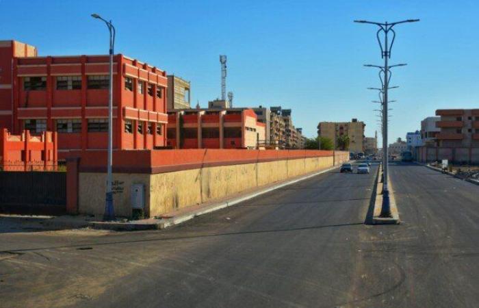قرب الانتهاء من أعمال تطوير طريق جديد يربط شارعي العبور وعادل الشربيني ببورسعيد