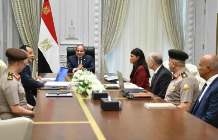 الرئيس السيسي يوجه باستمرار الاستثمار في تحديث المنظومة المائية والري