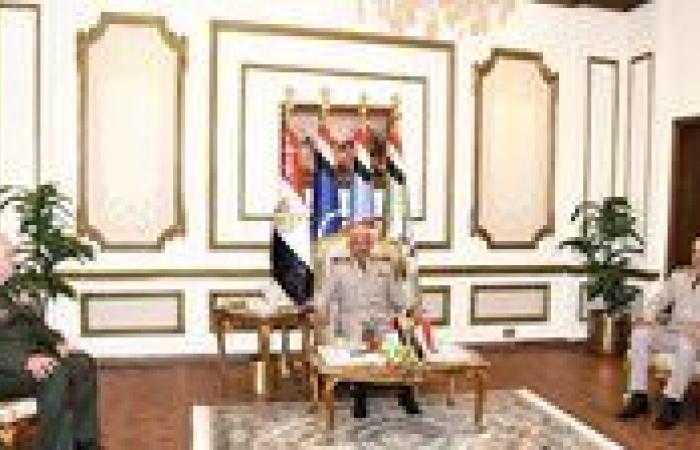المتحدث العسكرى : القائد العام للقوات المسلحة ورئيس أركان حرب القوات المسلحة يلتقيان رئيس هيئة الأركان المشتركة للقوات المسلحة بالمملكة الأردنية الهاشمية