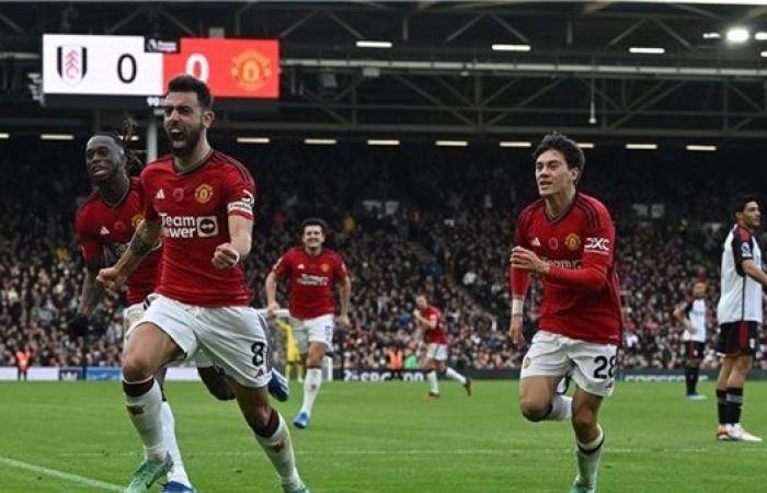 الدوري الإنجليزي.. موعد مباراة مانشستر يونايتد ضد فولهام والقنوات الناقلة