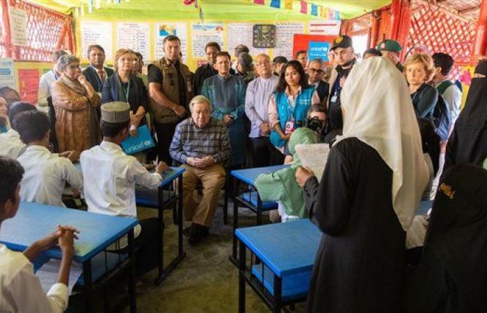 الأمم المتحدة تدعو إلى تعزيز التضامن والدعم للاجئين الروهينجا